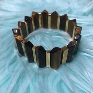🖤 wooden Rustic Cuff